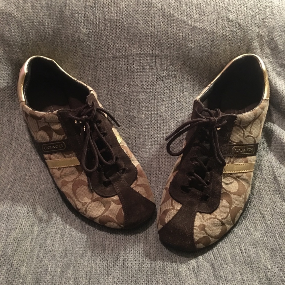 Coach tennis shoes